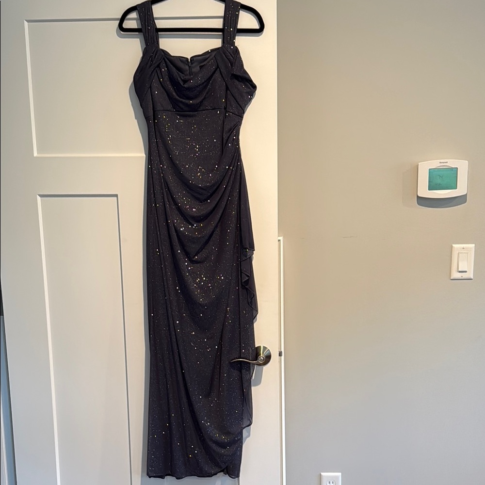 Elegant Black Evening Dress by Alex evenings